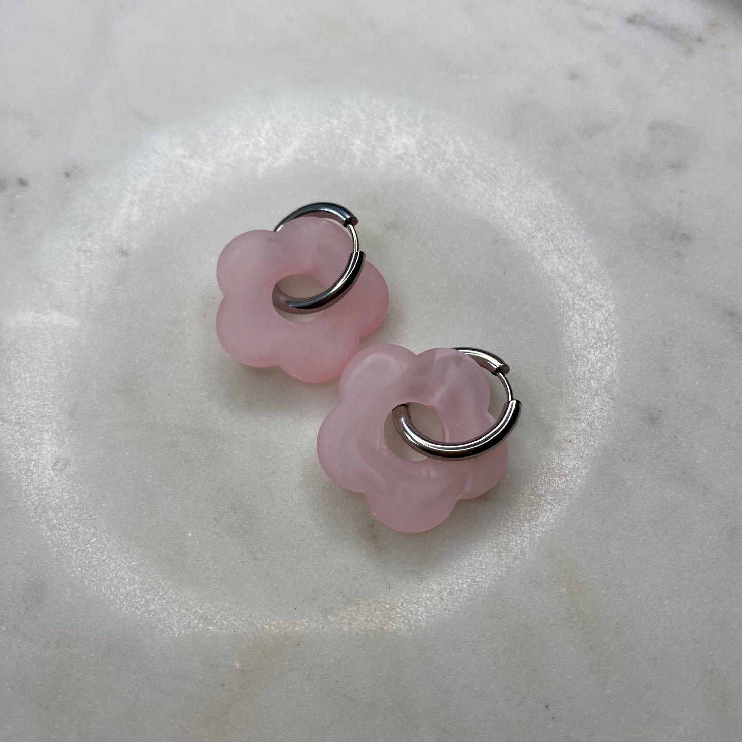 Boucles d’oreilles Rosa Pastel - Rose