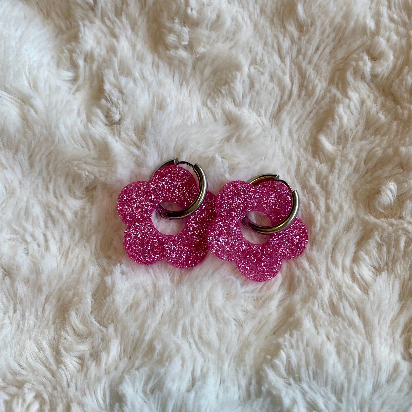 Boucles d’oreilles Rosa - Rose