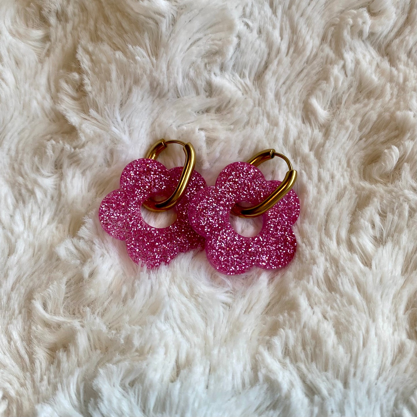 Boucles d’oreilles Rosa - Rose