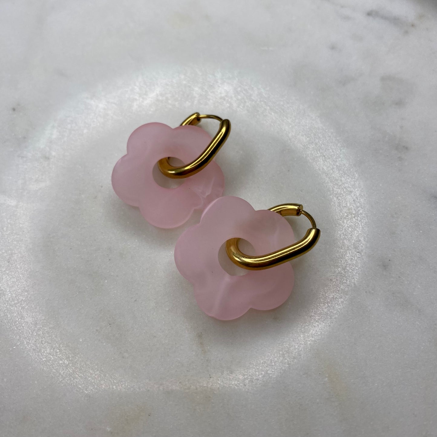 Boucles d’oreilles Rosa Pastel - Rose