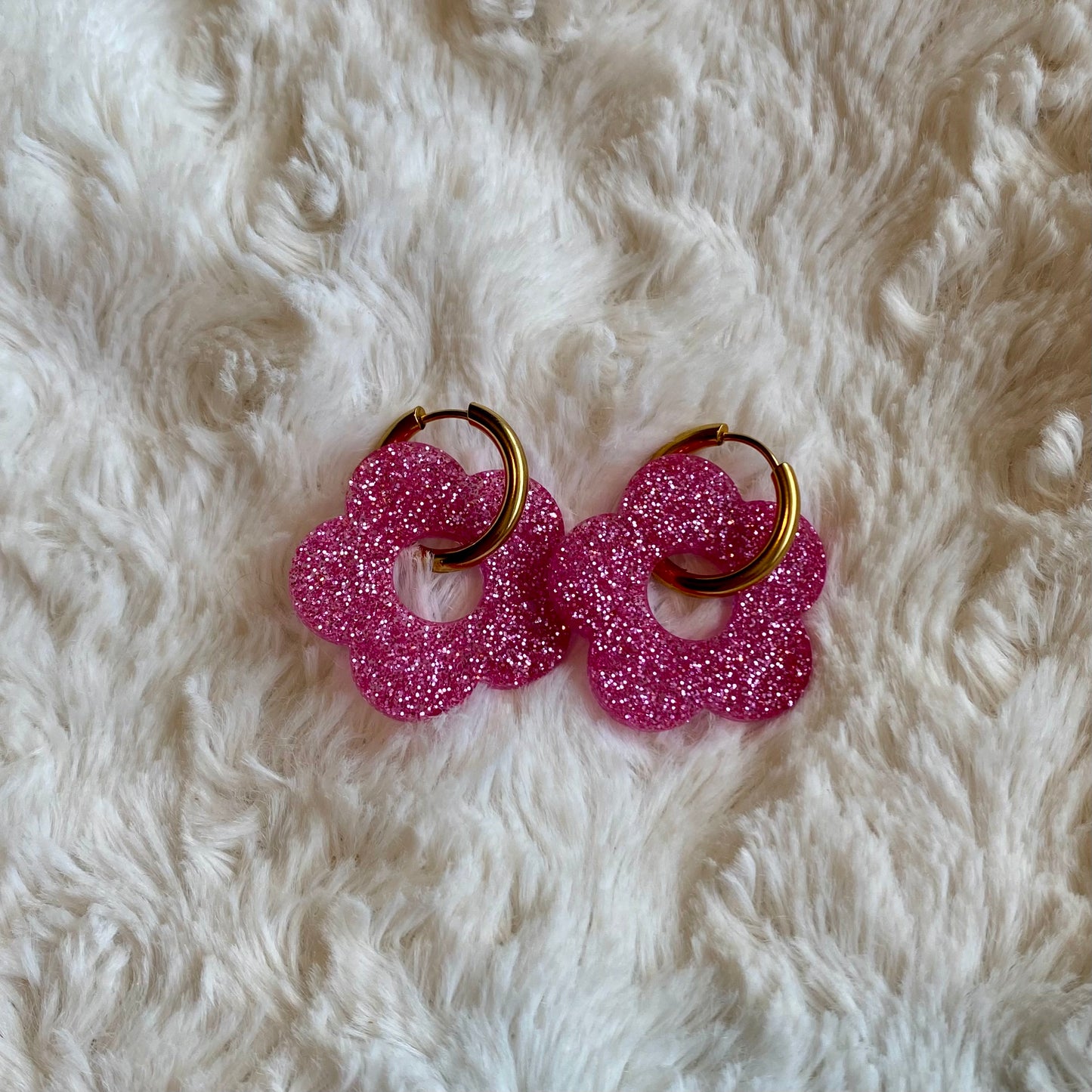 Boucles d’oreilles Rosa - Rose