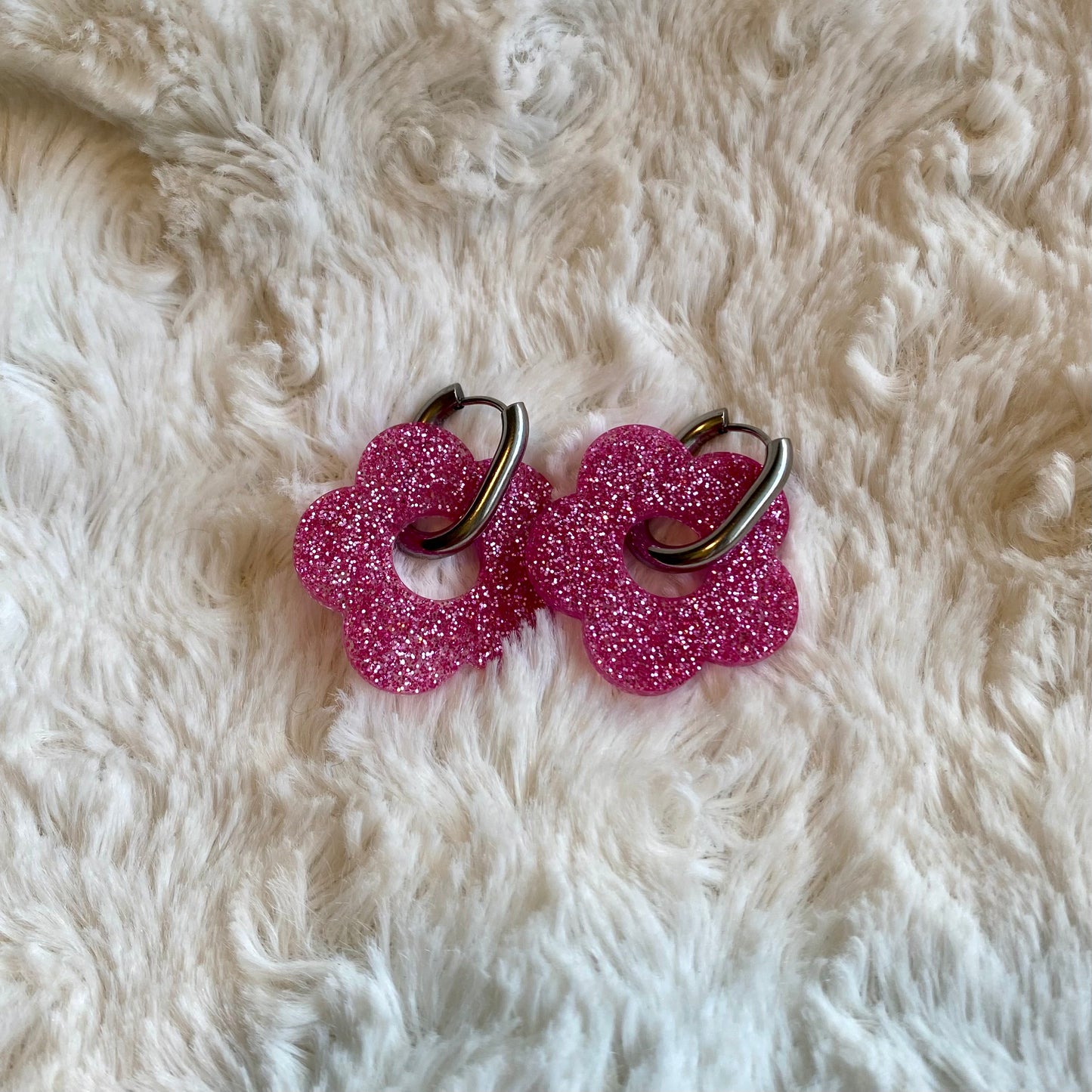 Boucles d’oreilles Rosa - Rose